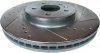 Przednie klocki Z36 + WIERCONE tarcze hamulcowe 325mm POWERSTOP Lincoln MKT 2012-2019